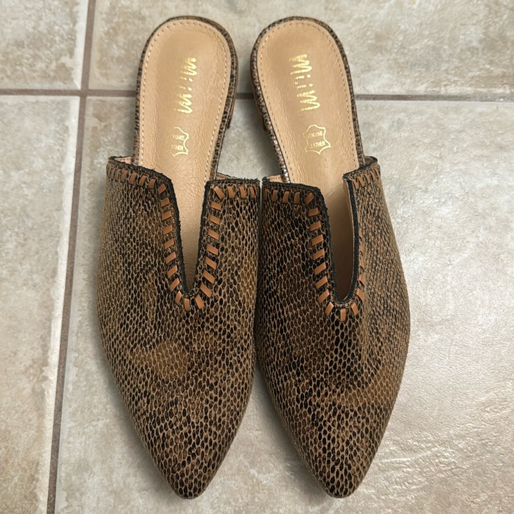 Mi.iM Brown Snake Mules
